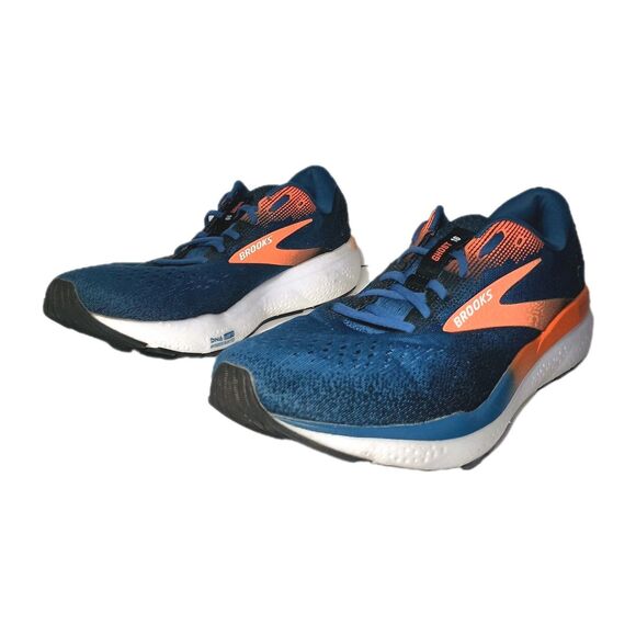 Brooks Ghost 16 Bonnie Blue Opal Orange Running Shoes Mens Size 13-D 1104181D474 main image 7